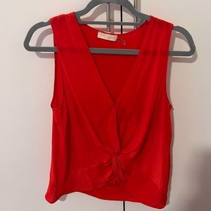 NWOT Silky RAMY BROOK plunging tank with crossover/knot